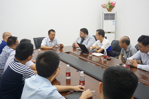 [富轩门窗大事记]德国格屋集团高管到我公司访问交流