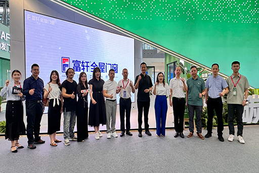 持续升温!广州建博会第二天,富轩全屋门窗展馆精彩不停,领潮出圈